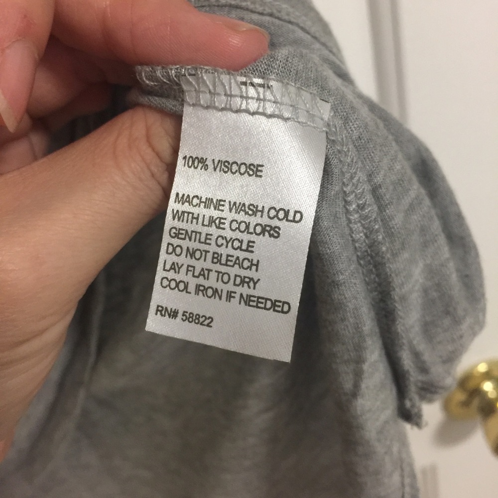 Max Studio Grey Tee - Picture 4 of 4