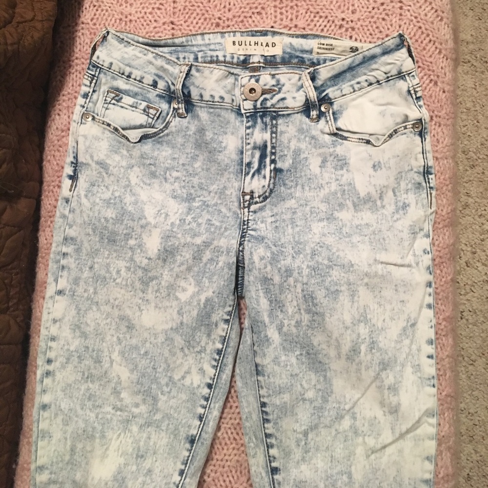 Bullhead Denim Co. Acid-Wash Jeans