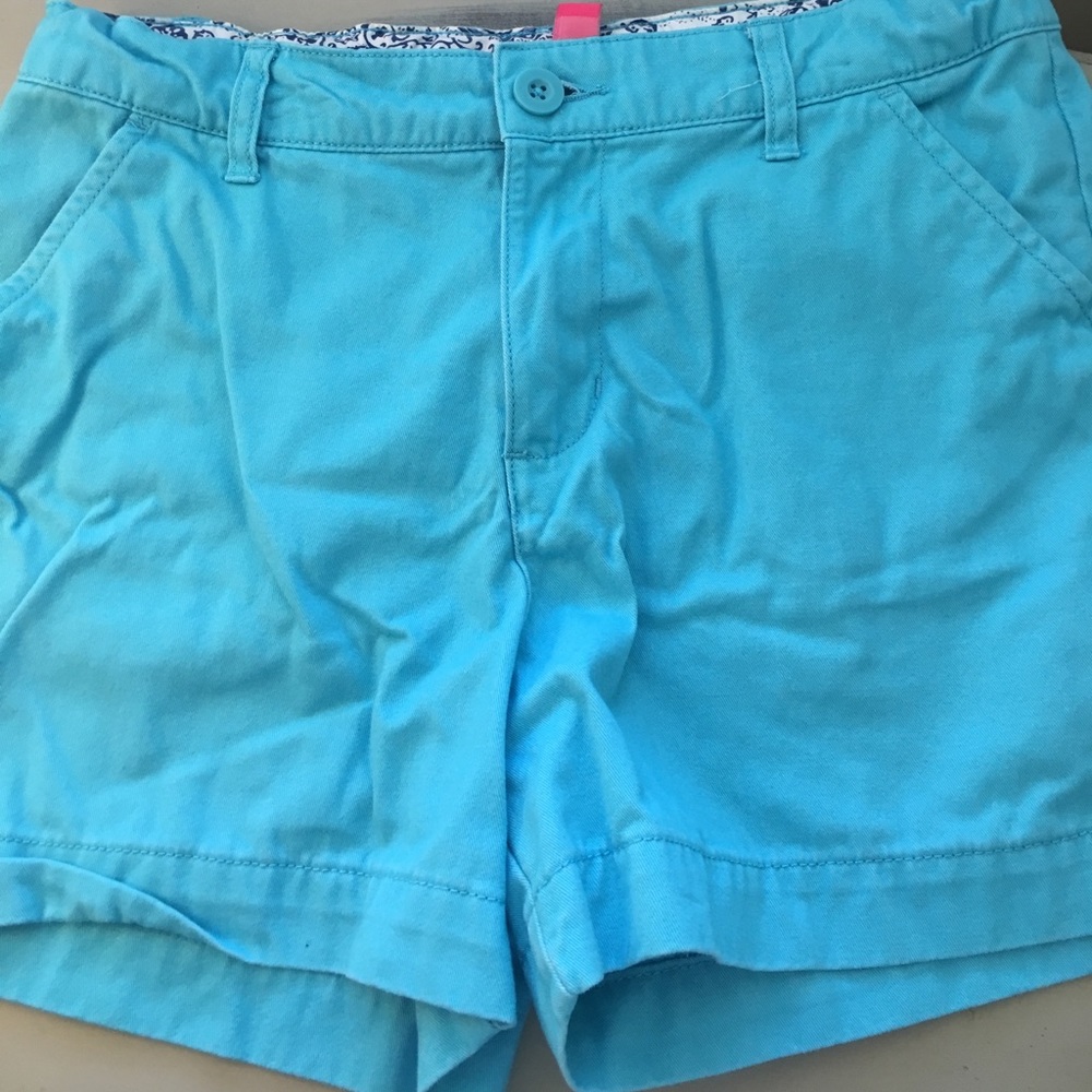 Blue shorts