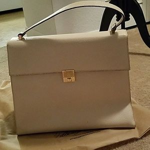Sale! ANNE KLEIN Birkin Leather Satchel Handbag