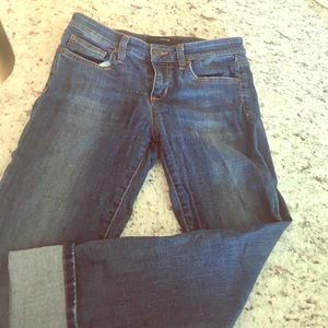 Joe's jeans cuffed cropped jean
