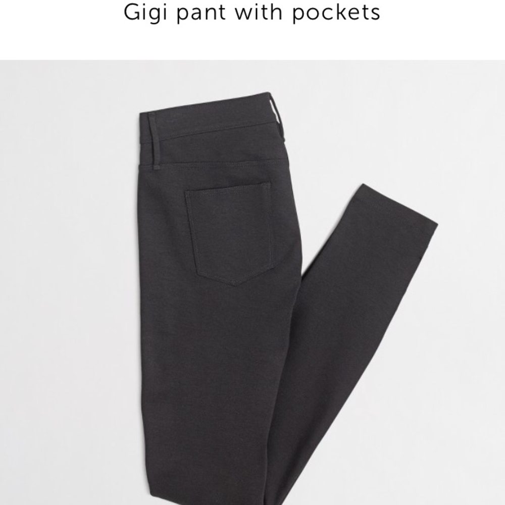 J.Crew GIGI Pants with Pockets - Navy - 16