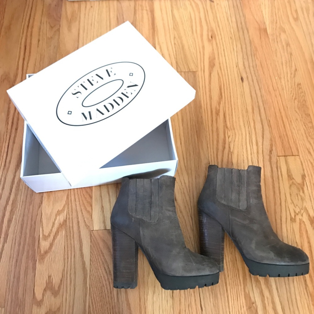 Steve Madden Platform Booties - Gabriella