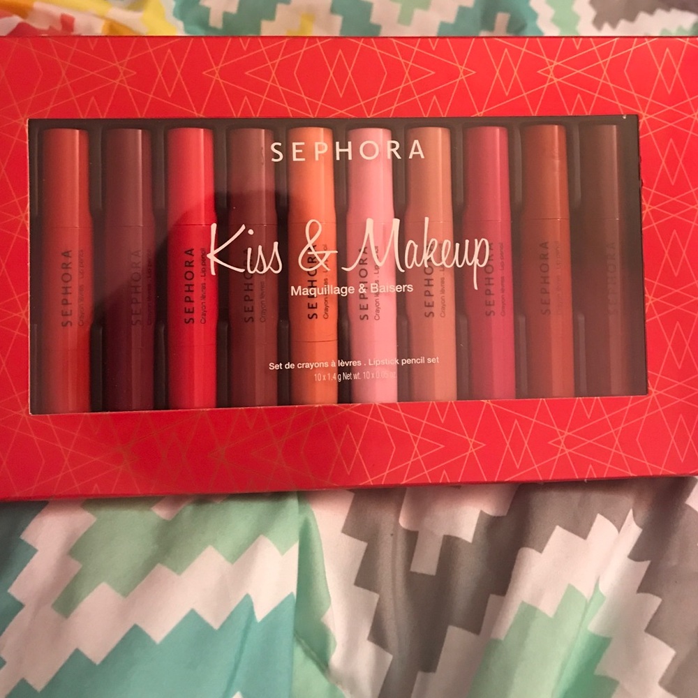 Sephora Lipstick Pencil Set