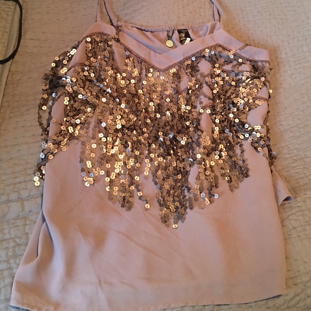 blingy tank top