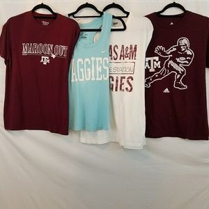 FREE GIFT 4 Texas A&M Aggies Women's Tops