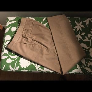 Uniqlo Smart Style Ankle Pants in Tan