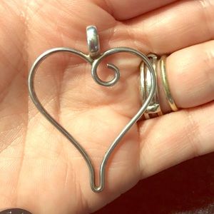 Sterling Silver Heart Pendant