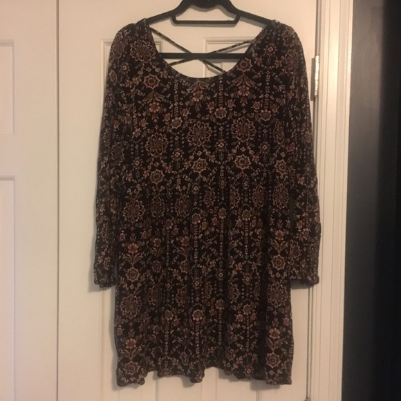 Forever 21 Ornate Print Dress ❤️ - Picture 2 of 4