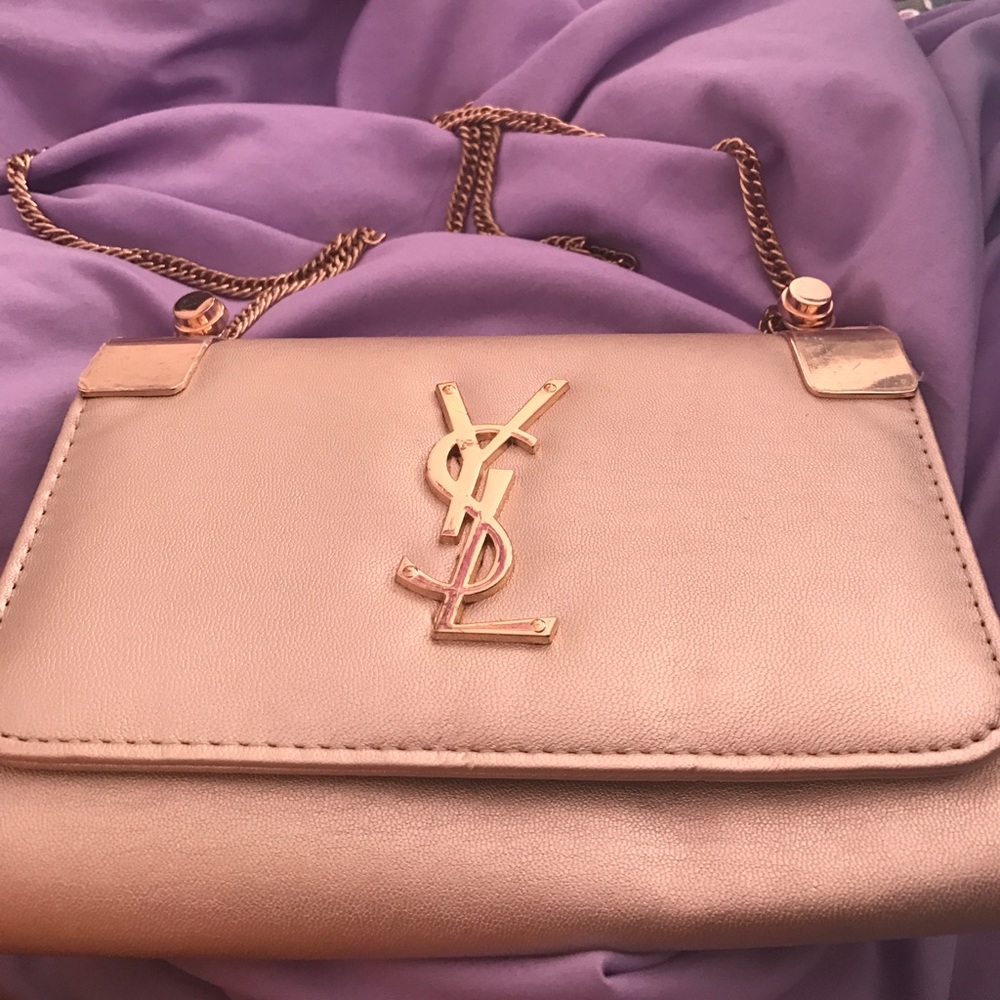 YSL gorgeous clutch shoulder bag