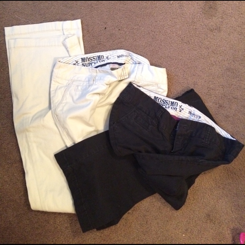 Lot mossimo khakis