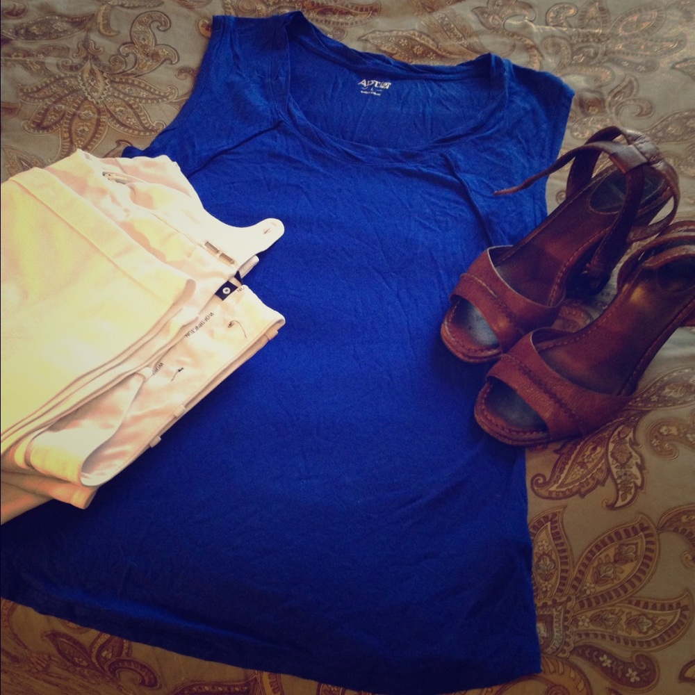 APT 9 pretty blue top!
