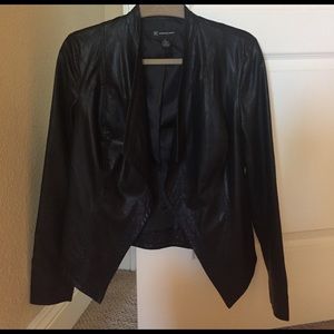 INC International Concepts Faux Leather Jacket