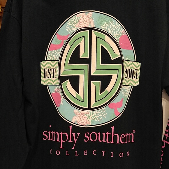 Simply Southern Tops - ON RESERVE SOLD! Simply Southern Long SleeveTee L