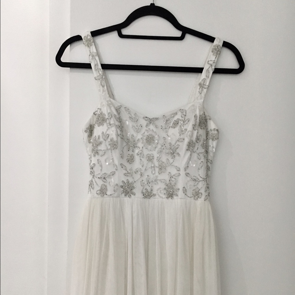 Prom dress! White