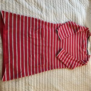 Red striped Boden tunic