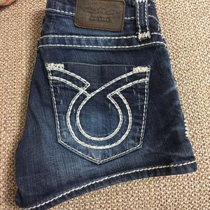 SZ 24 Buckle Big Star Jean Shorts