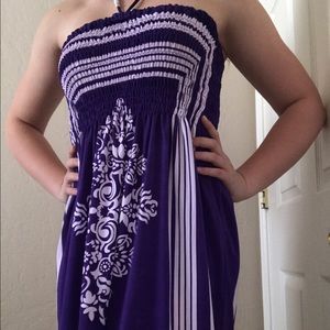 Strapless Dress / Beach Cover Up