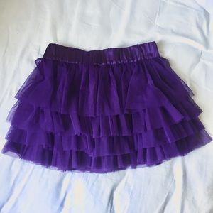☮️ RAVE TU TU Purple Soft Tulle NWOT 💟