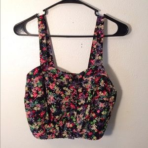 Flower Crop Top