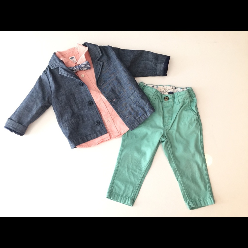 Darling Spring Bow tie Outfit - Picture 1 of 5