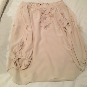 Tan Rebecca Taylor blouse