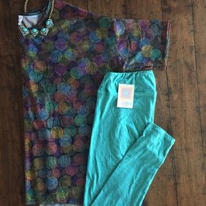 Lularoe Irma Size 2XL and TC Leggings