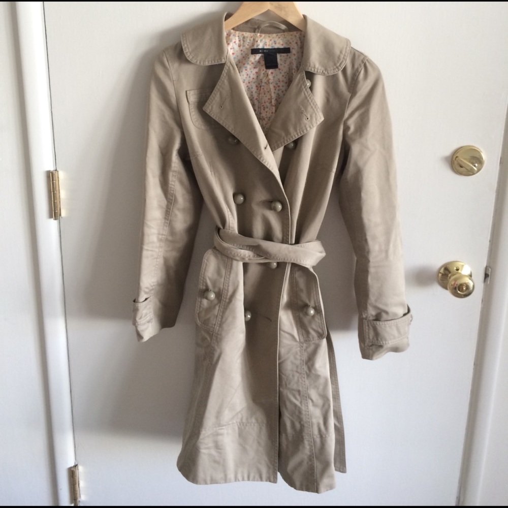 Marc Jacobs Small trench coat khaki tan
