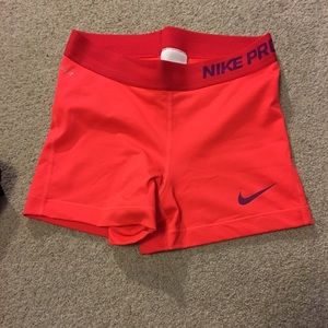 Nike pro training shorts
