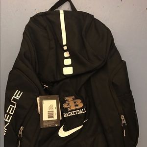 🆕 Nike Black/White Elite Backpack!