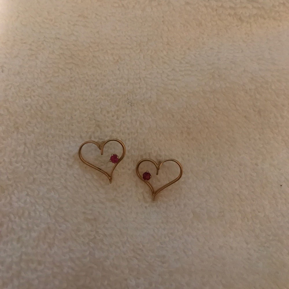 Earrings pierced NO backs