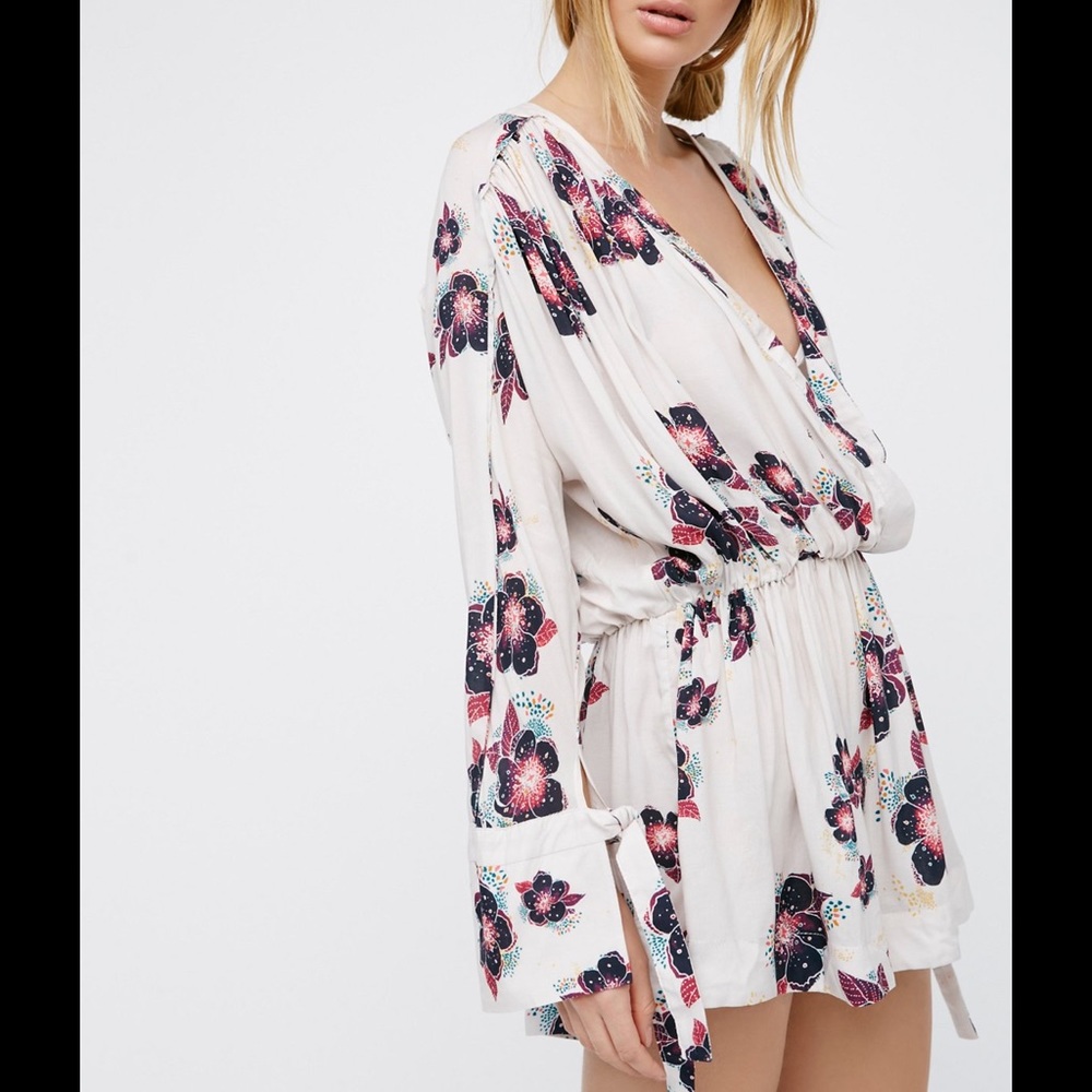 BNWT Free People Ivory Tuscan Dreams Tunic Dress - Picture 3 of 8