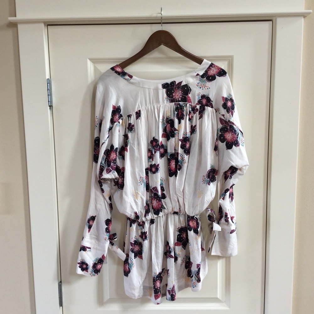 BNWT Free People Ivory Tuscan Dreams Tunic Dress - Picture 7 of 8