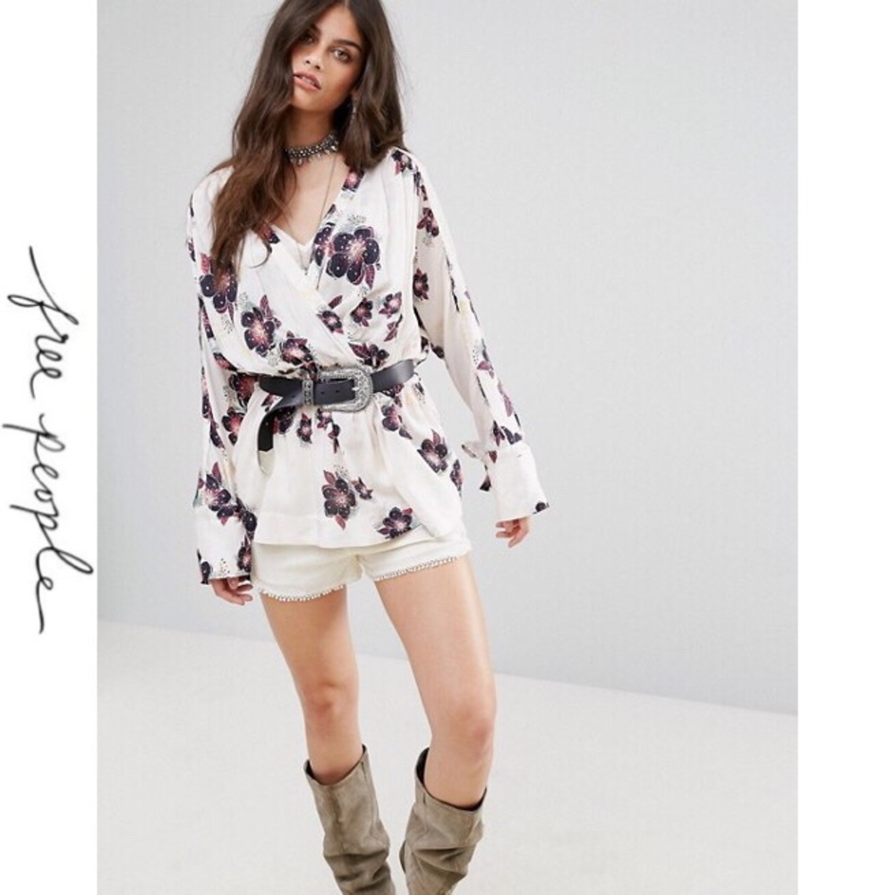 BNWT Free People Ivory Tuscan Dreams Tunic Dress - Picture 1 of 8