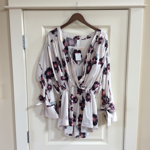 BNWT Free People Ivory Tuscan Dreams Tunic Dress - Picture 6 of 8