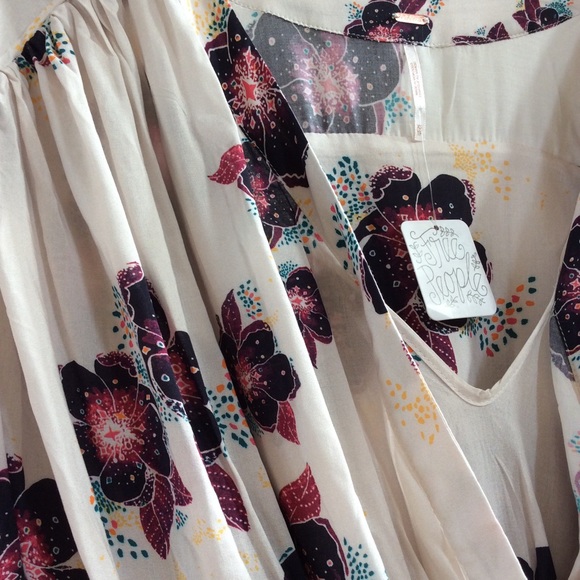 BNWT Free People Ivory Tuscan Dreams Tunic Dress - Picture 8 of 8