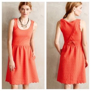 Anthropologie / Maeve caye scalloped dress Anthropologie / Maeve caye scalloped dress