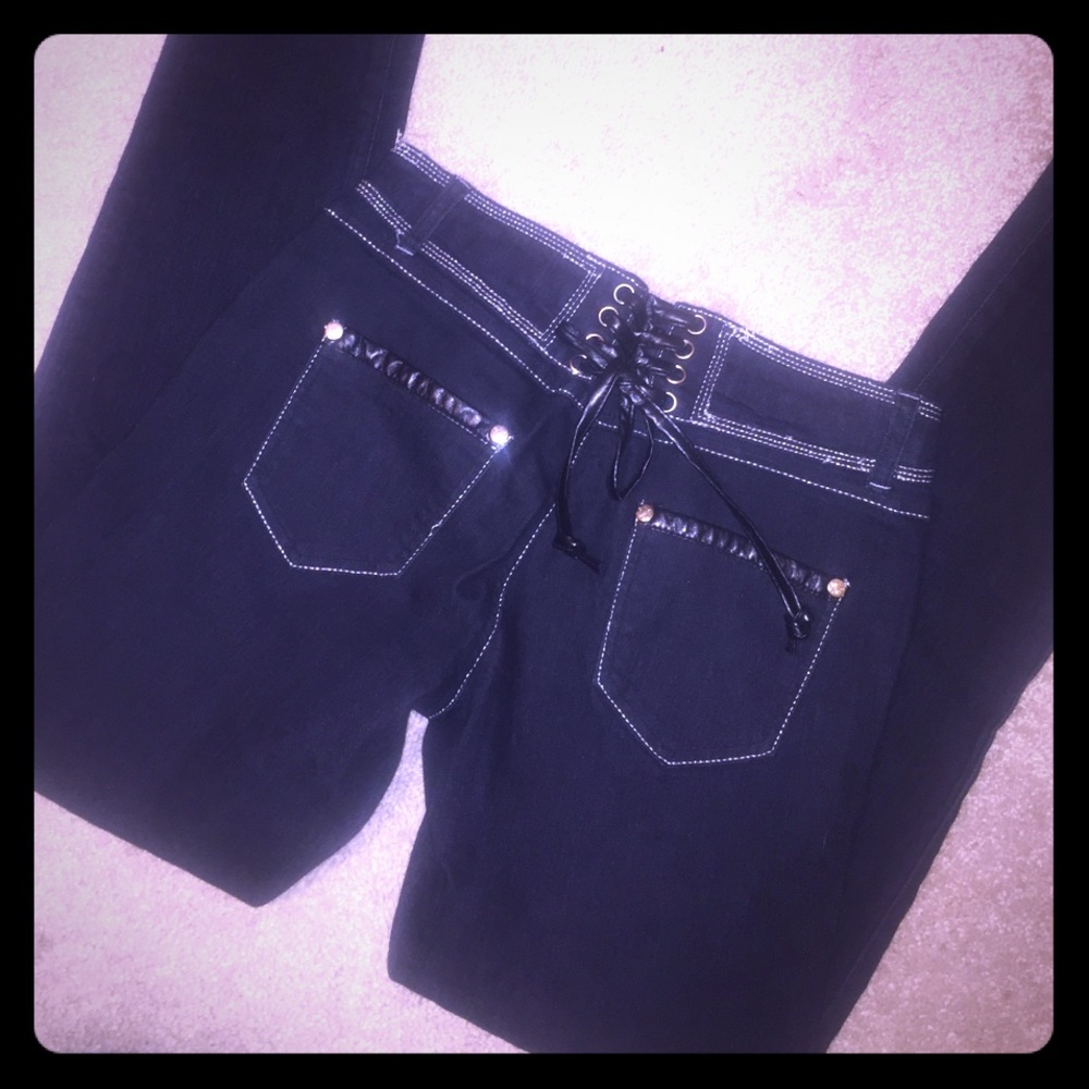 Dark jeans