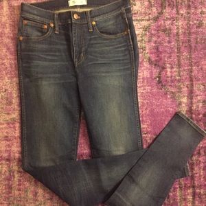 Madewell size 28, 9" high-rise skinny jeans-NWT!
