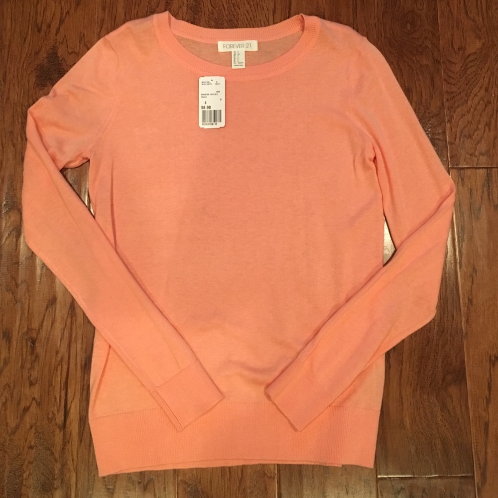Coral spring women's sweater Forever 21 size small