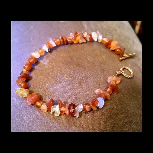 Creation Central Jewelry - Red Agate Bracelet 💕 FINAL PRICE