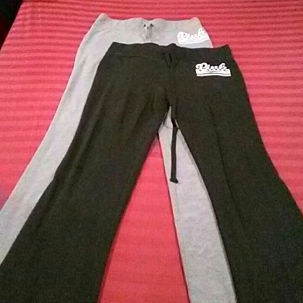 2 pairs of VS PINK Yoga Pants.