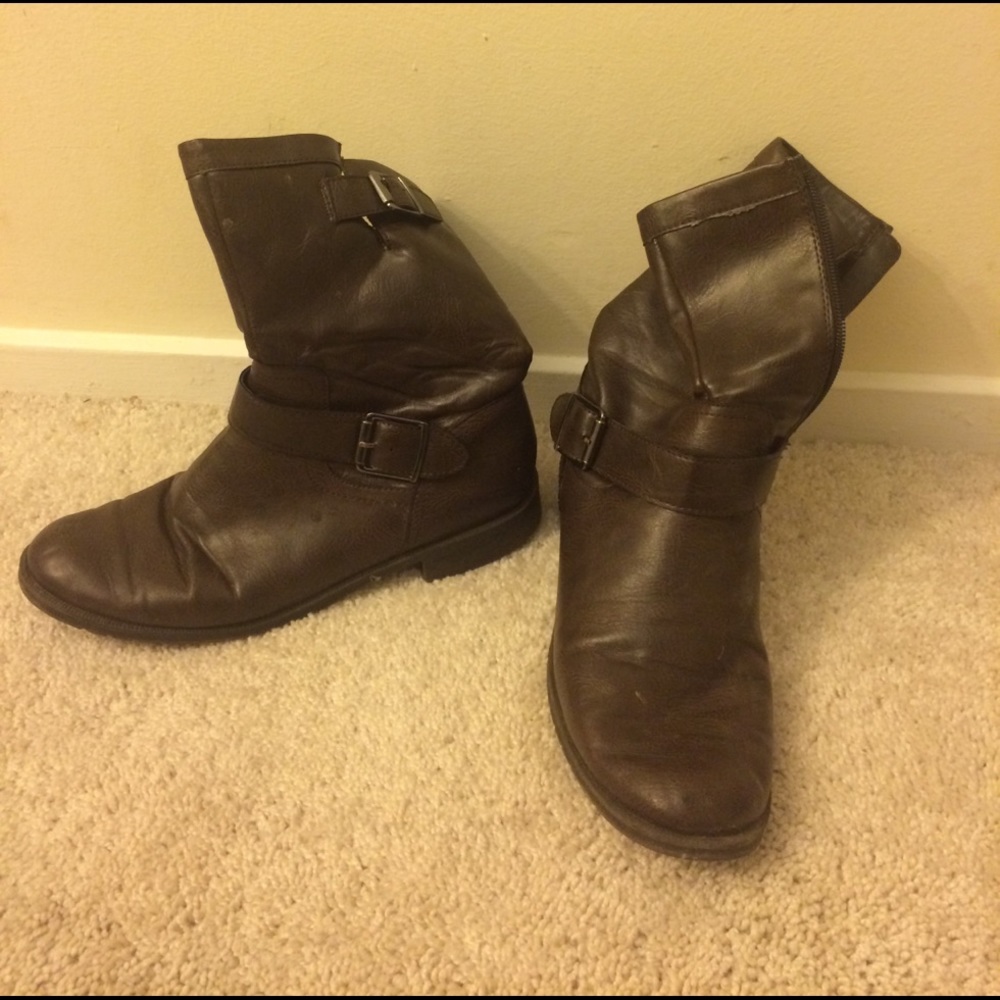 Brown boots