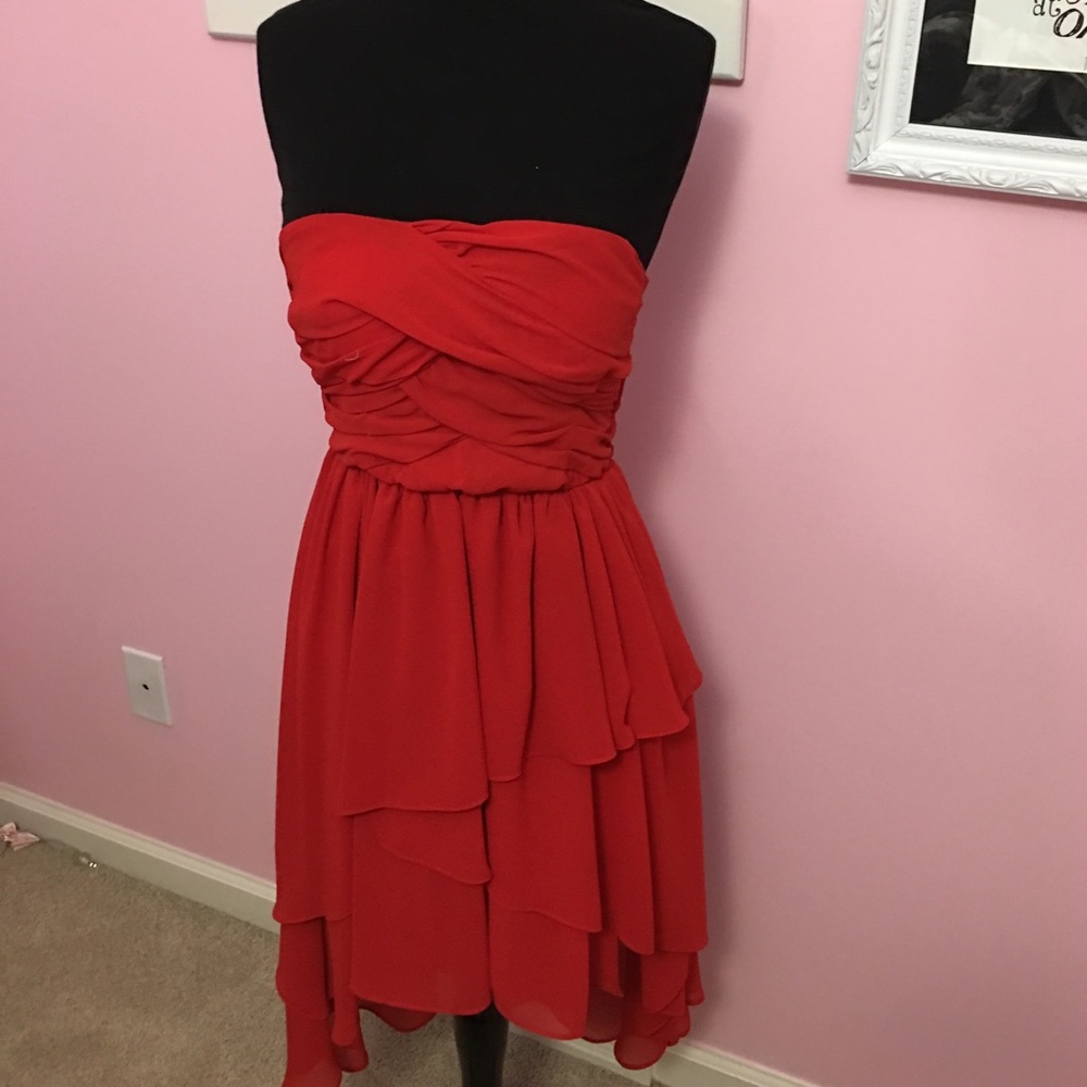 Red XOXO dress size.