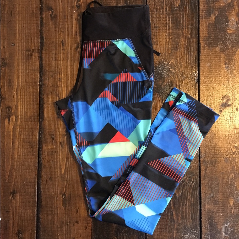 Xersion colorful leggings - small