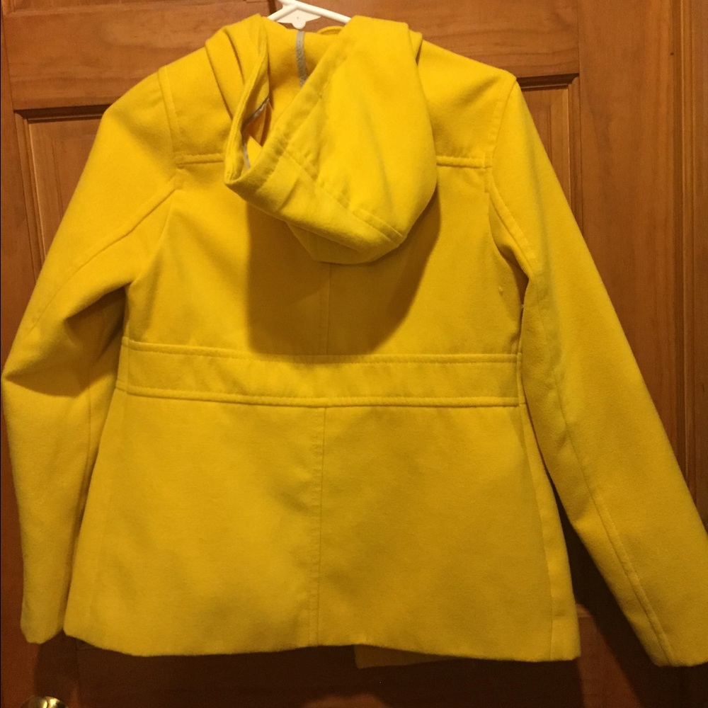 Old navy yellow duffle coat - Picture 4 of 8