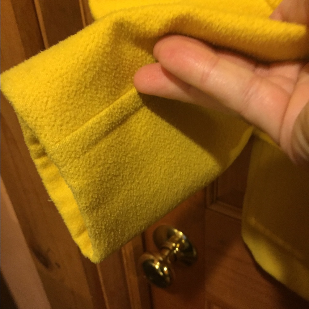 Old navy yellow duffle coat - Picture 5 of 8