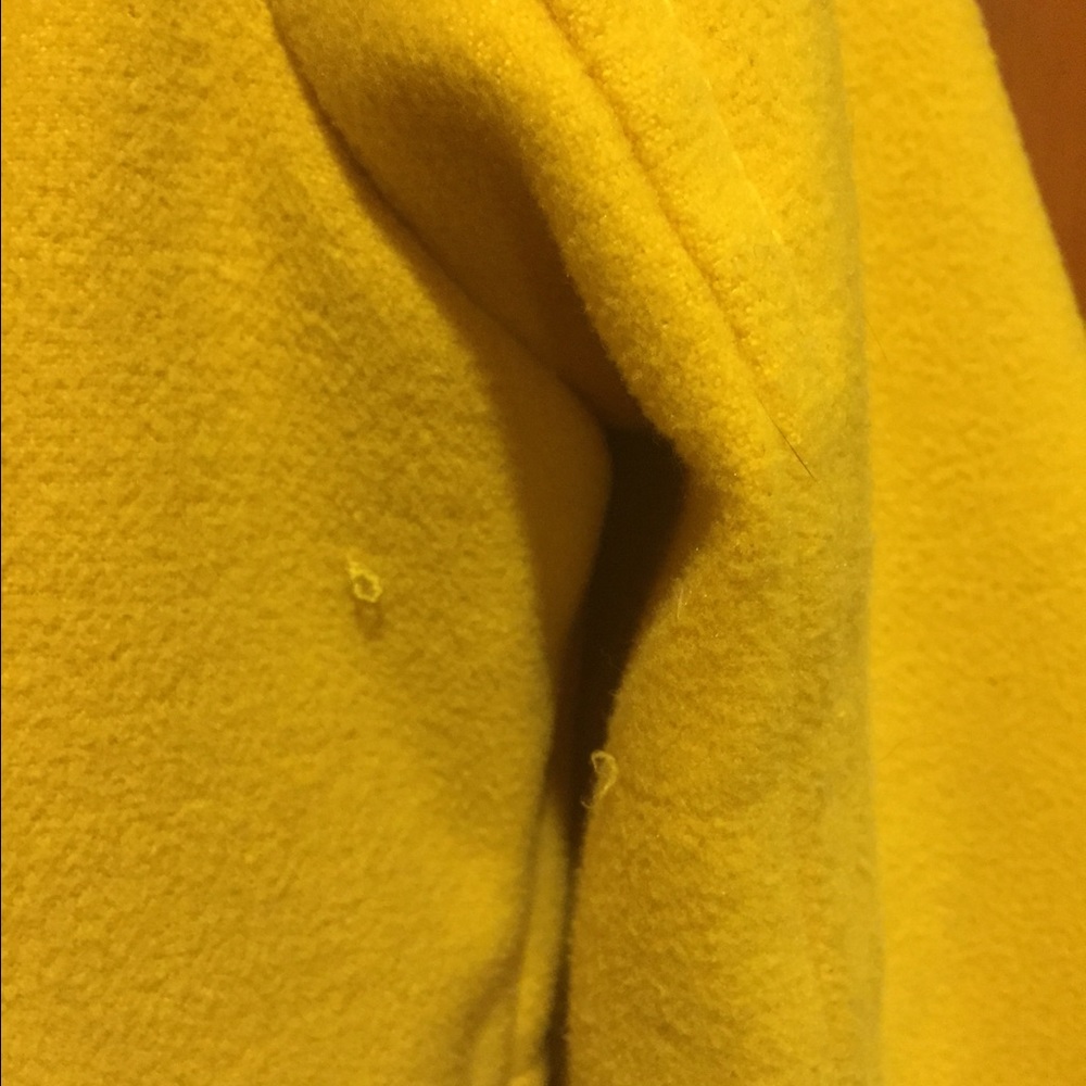 Old navy yellow duffle coat - Picture 6 of 8