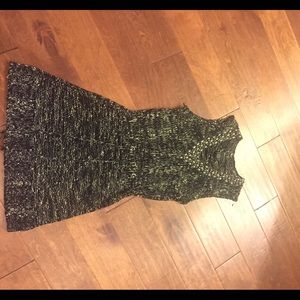 Sleeveless sweater dress/top