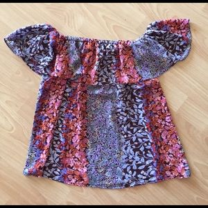 Anthropologie Off Shoulder Top